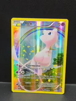 Pokemon 2016 Black Star Promo Mew EX Holo Card #XY110 - Image 1