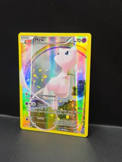 Pokemon 2016 Black Star Promo Mew EX Holo Card #XY110 - Image 3