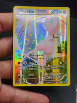 Pokemon 2016 Black Star Promo Mew EX Holo Card #XY110 - Image 4