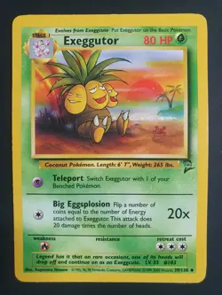 Exeggutor 39/130 - Base Set 2 - Pokemon Card - Excellent Condition - Image 1
