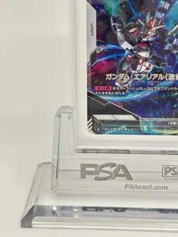 PSA 10 Gundam Card NewType Challenge Winner Promo GD01-067 Gundam Aerial Rebuild - Image 4