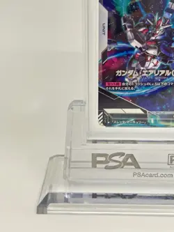 PSA 10 Gundam Card NewType Challenge Winner Promo GD01-067 Gundam Aerial Rebuild - Image 5
