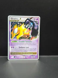 Pokemon 2009 Platinum Giratina LV.X Holo Rare Card 124/127 - Image 3