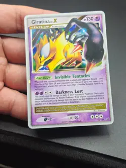 Pokemon 2009 Platinum Giratina LV.X Holo Rare Card 124/127 - Image 4