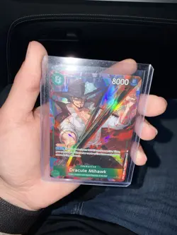 OP12-030 Dracule Mihawk SR Alt Art AA One Piece Card Game TCG CCG English - Image 2