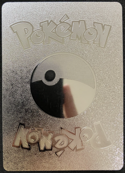 Flapple Vmax Rainbow Silver Foil Textured Display Card - Image 3