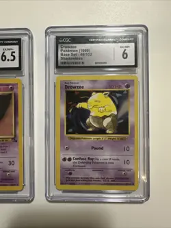 Graded Vintage Pokemon TCG 2 Card Lot!! Vintage Gengar CGC Non Holo! - Image 3