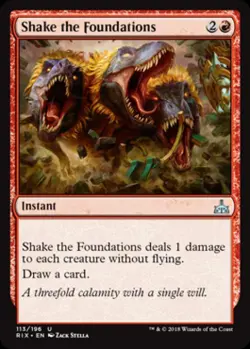 Shake the Foundations - Near Mint MTG Rivals of Ixalan - Image 1