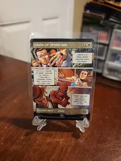 Origin of Spider-Man (Borderless) [Marvel's Spider-Man] MTG - Image 1