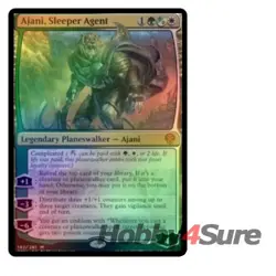 Foil Ajani, Sleeper Agent (192) M/NM Magic: The Gathering MTG Dominaria United - Image 1
