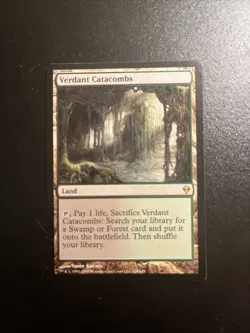 Verdant Catacombs Zendikar MTG Card Regular LP Condition - Image 2