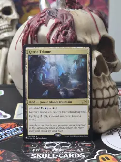 ☠☠ MTG Ketria Triome Ikoria: Lair of Behemoths Regular - Image 1