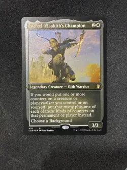 MTG - Lae'zel, Vlaakith's Champion (Foil Etched) Battle for Baldur’s Gate - Image 1