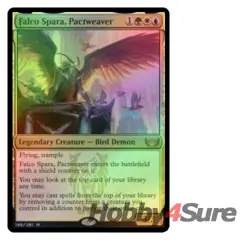 Foil Falco Spara, Pactweaver M/NM Magic MTG Streets Of New Capenna - Image 1