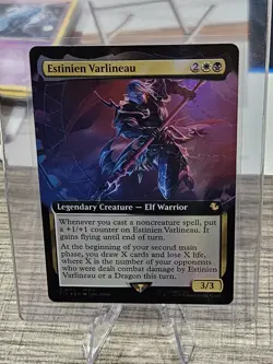 Estinien Varlineau (Extended Art Foil) - Commander: FINAL FANTASY (FIC) MTG - Image 1