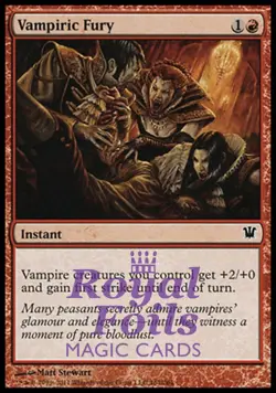 Vampiric Fury 2x FOIL ISD MTG Innistrad Common MINT - Image 1