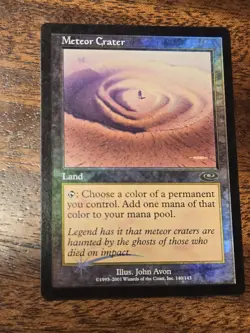 Meteor Crater Planeshift Foil Mtg - Image 1