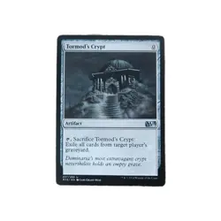MTG Magic The Gathering Tormod's Crypt Artifact Card Magic 2015 Core Set 237/269 - Image 1