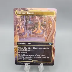 MTG ​​​The Grey Havens Borderless LOTR Tales of Middle Earth 0443 - Image 1