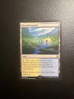 MTG Khans of Tarkir Flooded Strand Rare Card NM Condition - Image 2