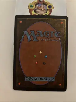 MTG Junun Efreet Arabian Nights Rare Italian Language NM bellissima carta. EC-2 - Image 2