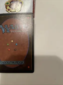 MTG Junun Efreet Arabian Nights Rare Italian Language NM bellissima carta. EC-2 - Image 5