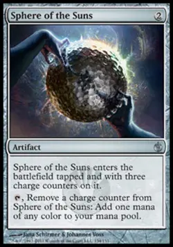 Sphere of the Suns - Medium Play MTG Mirrodin Besieged - Image 1