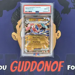 💎PSA 10 GEM MINT 2024 Pokemon Twilight Masquerade GRENINJA EX #106 Holo - Image 1