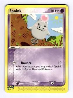 Spoink - 73/97 Dragon #73 (2003) Common NM Pokemon - Image 1