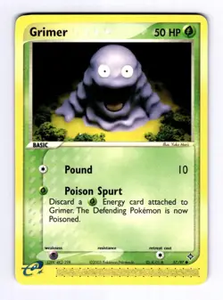 Grimer Dragon #57 (2003) Common NM Pokemon - Image 1
