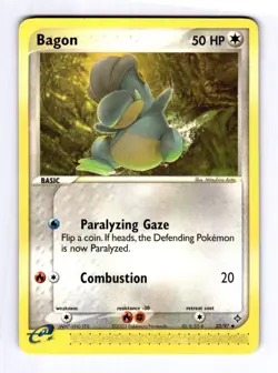 Bagon - 23/97 Dragon #23 (2003) Uncommon NM Pokemon - Image 1
