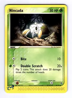 Nincada - 67/97 Dragon #67 (2003) Common NM Pokemon - Image 1