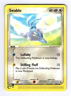 Swablu Dragon #75 (2003) Common NM Pokemon - Image 1