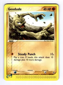 Geodude - 56/97 Dragon #56 (2003) Common NM Pokemon - Image 1