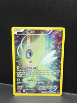 Celebi XY111 Full Art Holo Mythical Collection Promo Pokemon - Image 1