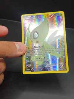 Celebi XY111 Full Art Holo Mythical Collection Promo Pokemon - Image 5