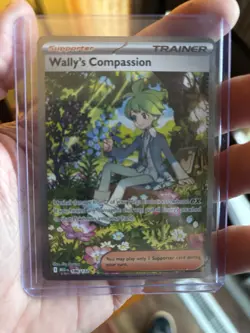 Wally's Compassion 186/132 Pokemon Mega Evolution SIR - Image 1