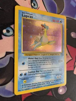 Pokemon Lapras LP 10/62 Fossil Holo - Image 2