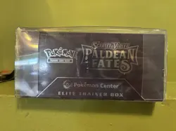 Pokemon TCG PALDEAN Fates Pokemon Center Elite Trainer Box With Protective Case! - Image 4
