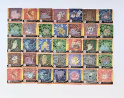 Vtg 1999 Pokemon Artbox Premier Edition Action Flipz 3D Lenticular Cards Lot x35 - Image 1
