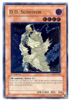 Yugioh! HP D.D. Survivor - TLM-EN023 - Ultimate Rare - 1st Edition Heavily Playe - Image 1