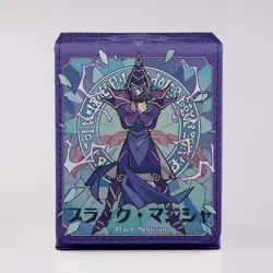 Yugioh TCG Dark Magician Purple 100 Card Deck Box with Ace Monster Display - Image 2