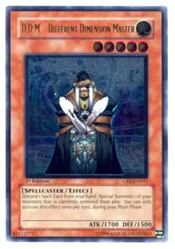 Yugioh! HP D.D.M. - Different Dimension Master - CRV-EN032 - Ultimate Rare - Unl - Image 1