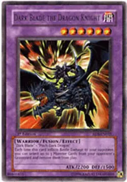 Yugioh! HP Dark Blade the Dragon Knight - RDS-EN035 - Rare - Unlimited Edition H - Image 1