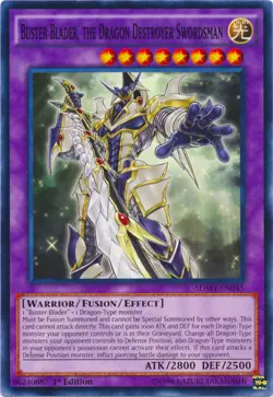 Yugioh! HP Buster Blader, the Dragon Destroyer Swordsman - SDMY-EN045 - Common - - Image 1