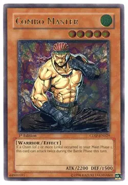 Yugioh! HP Combo Master - CDIP-EN029 - Ultimate Rare - 1st Edition Heavily Playe - Image 1