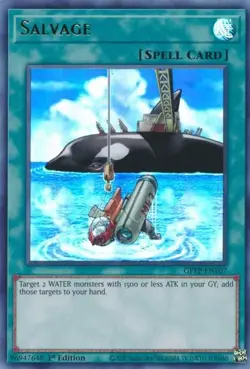 Salvage GFTP-EN107 Ghosts from the Past 1st Edition Ultra Rare NM Yugioh - Image 1