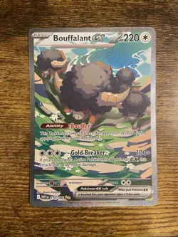 POKEMON TCG S&V White Flare BOUFFALANT EX SIR Special Illustration Card 170/086 - Image 1