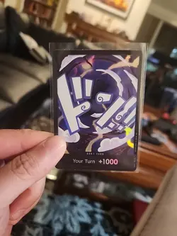 Don!! Card (Luffy Gear 5 Foil) PRB02 One Piece The Best Vol. 2 - Image 1