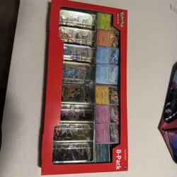 Pokemon TCG Prismatic Evolutions Costco 8 Mini Tin W/ Promo Cards, Sealed. In... - Image 2
